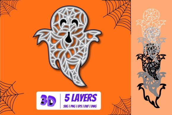 3D Specter SVG: Elevating Digital Craft with Versatile Vector Design