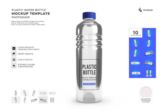 Evaluating the Mineral Water Bottle 3D Mockup Bundle for Professional Branding Workflows