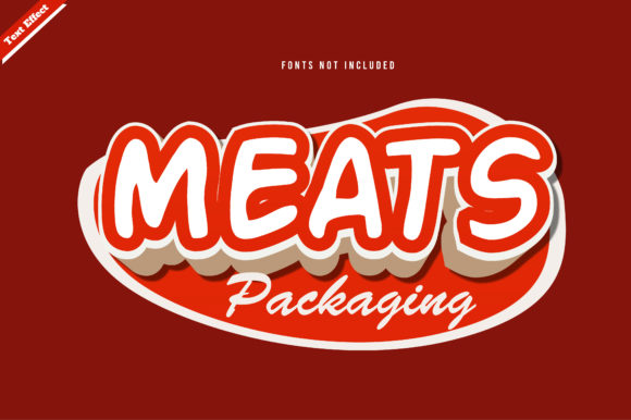 Unlocking the Power of Meats Text Effect Design Vector for High-Impact Branding