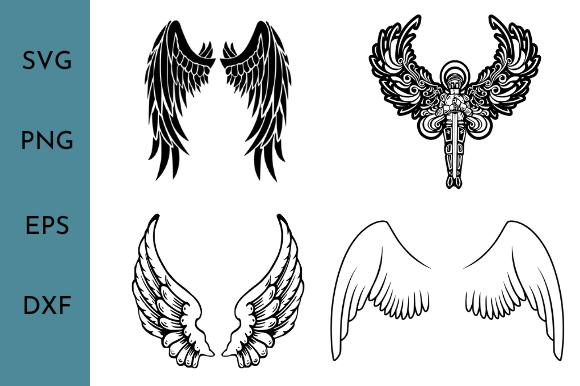 Unlocking the Spiritual Symbolism of Angel Wings Religion 3D for Digital Crafting